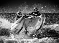 534 - COME HELL OR HIGH WATER - GRANT ALAN - united kingdom <div : Action, Newquay, surf, zapcat